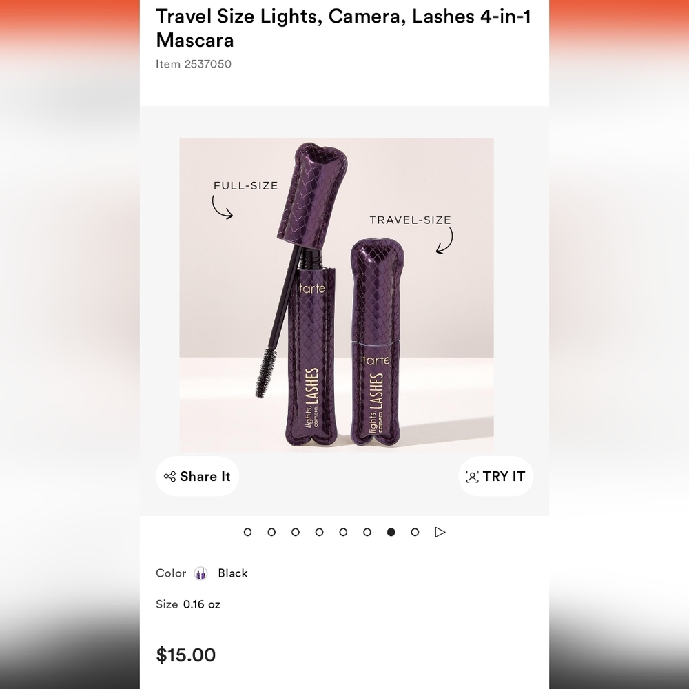 Tarte Eyeliner, Mascara Lot - Picture 9 of 14